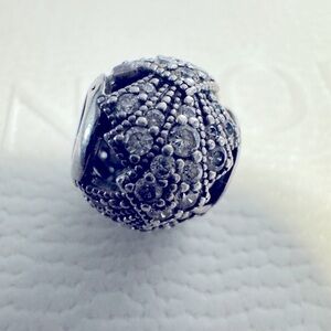 Authentic Pandora Oriental Fan CZ charm